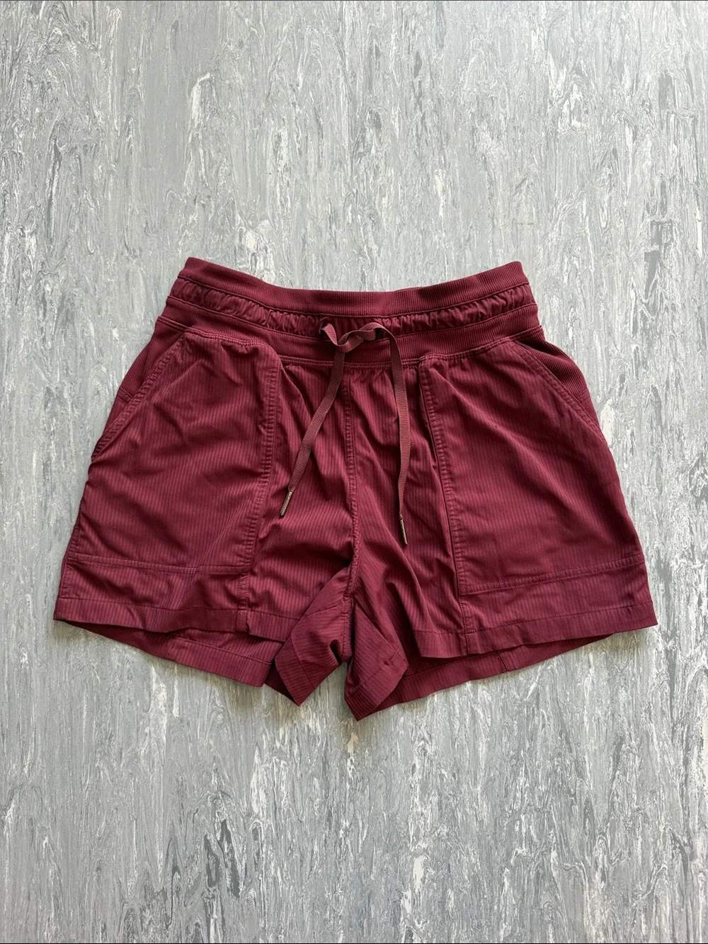 Lululemon Women's Maroon Dance Studio Shorts